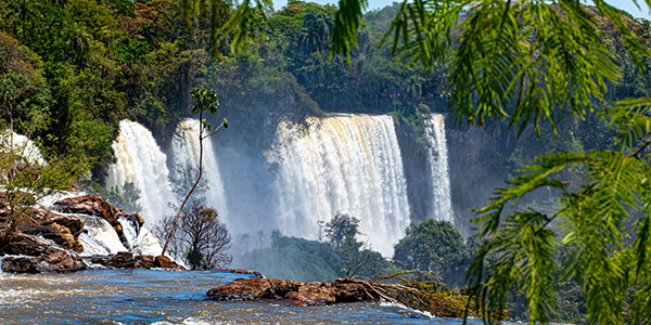 Fotografia de las cataratas del Iguazu